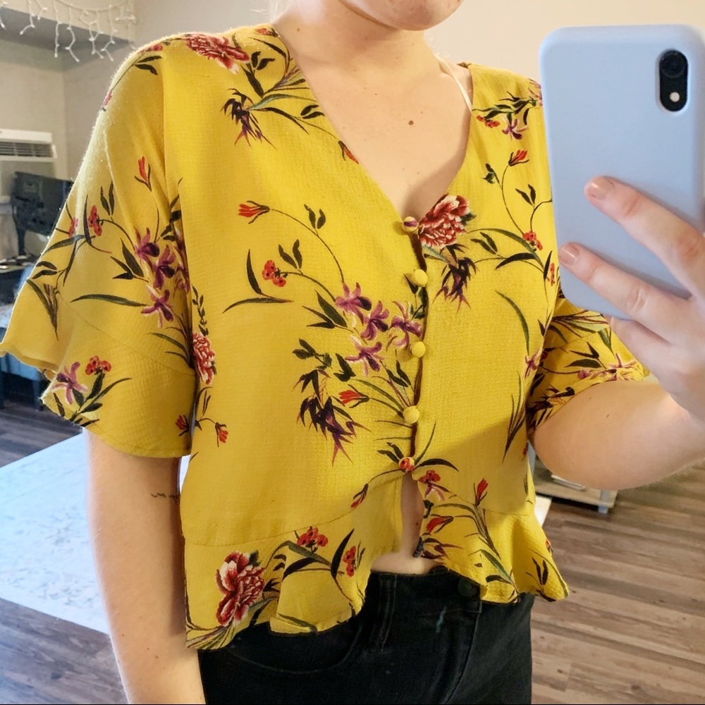 Floral blouse